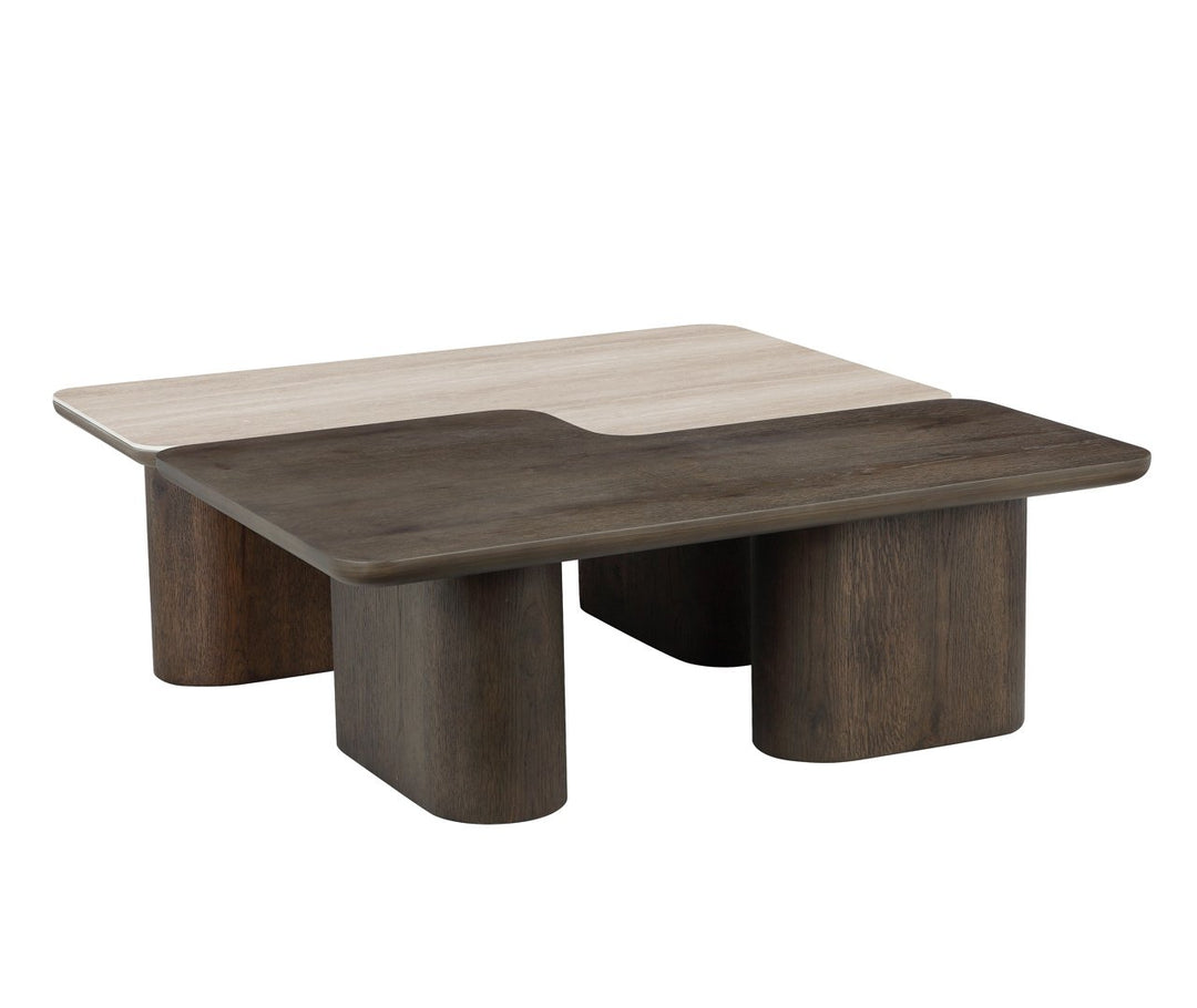 Salontafel Nando brown (Set of 2)