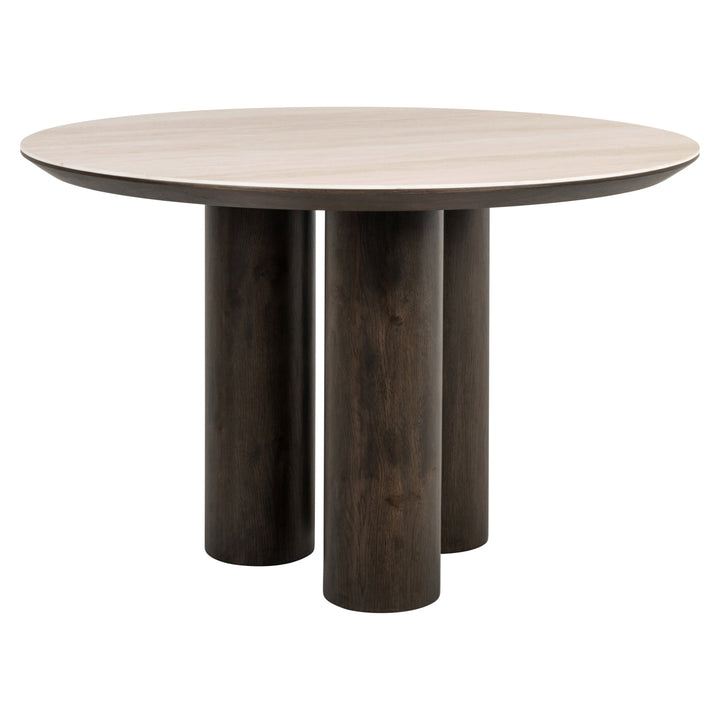 Dining table Ritz brown Ø120