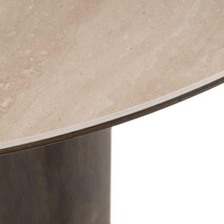 Dining table Ritz brown Ø120