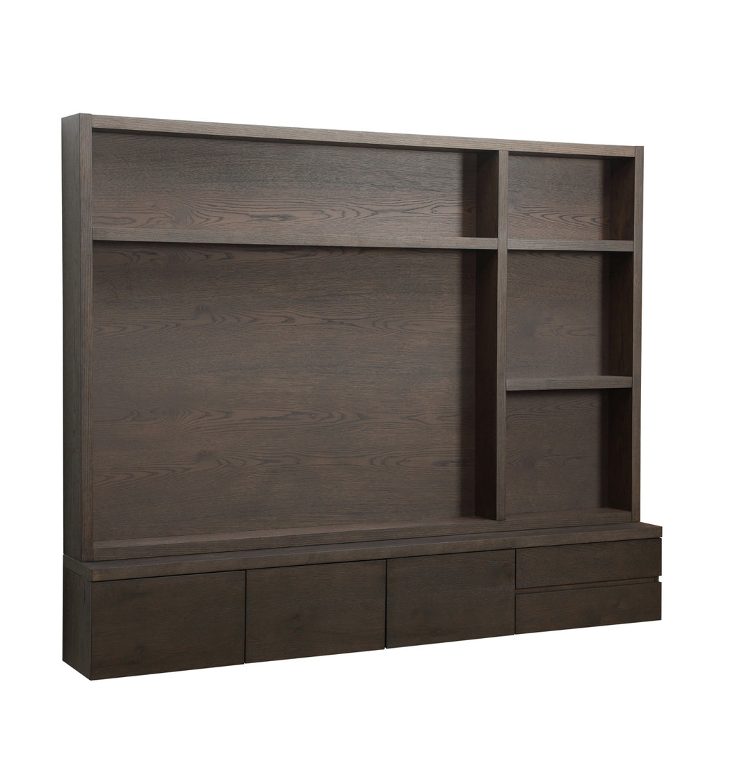 Richmond TV-meubel Lachance 176 cm hoog, bruin - productweergave | CéJor Wonen