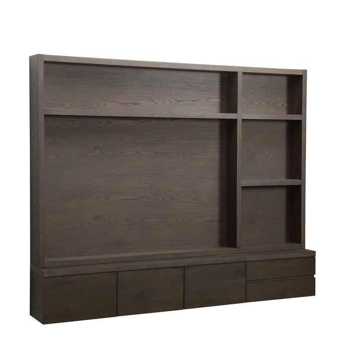 Richmond TV-meubel Lachance 176 cm hoog, bruin - productweergave | CéJor Wonen