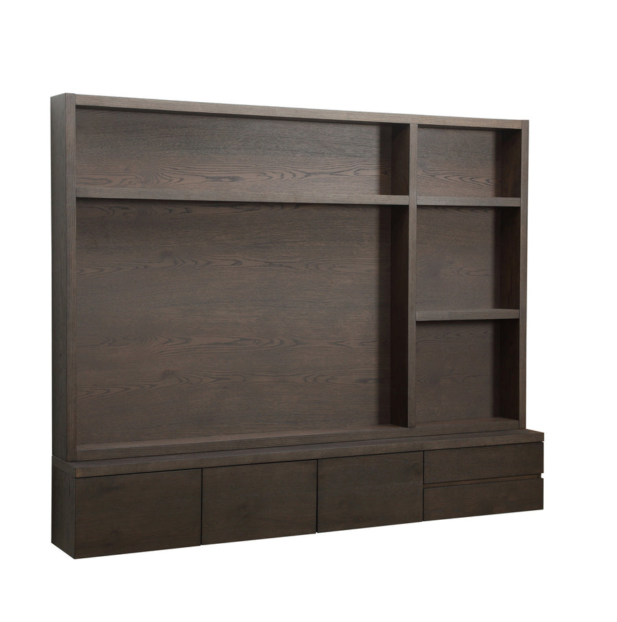Richmond TV-meubel Lachance 176 cm hoog, bruin - productweergave | CéJor Wonen