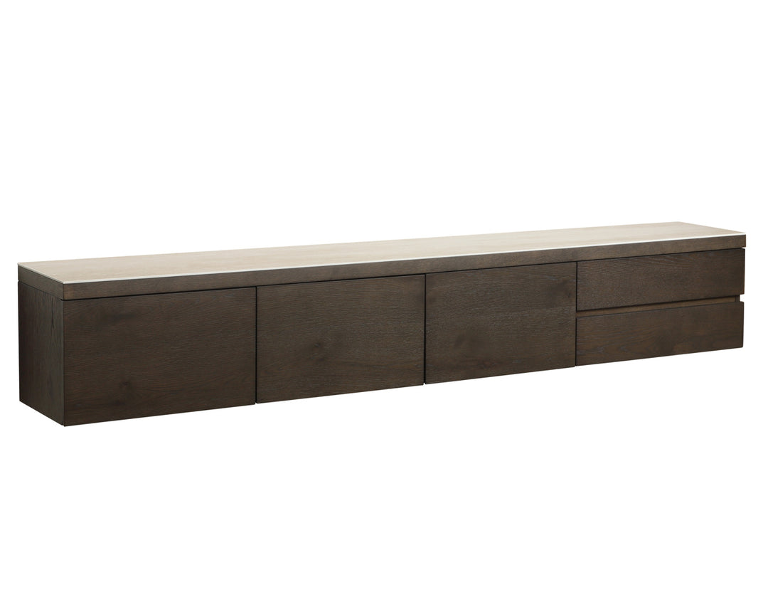 Richmond TV-meubel Lachance 35 cm hoog, bruin - productweergave | CéJor Wonen