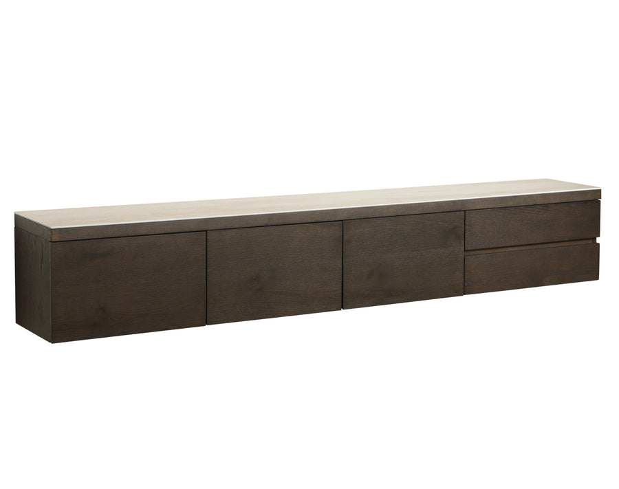 Richmond TV-meubel Lachance 35 cm hoog, bruin - productweergave | CéJor Wonen