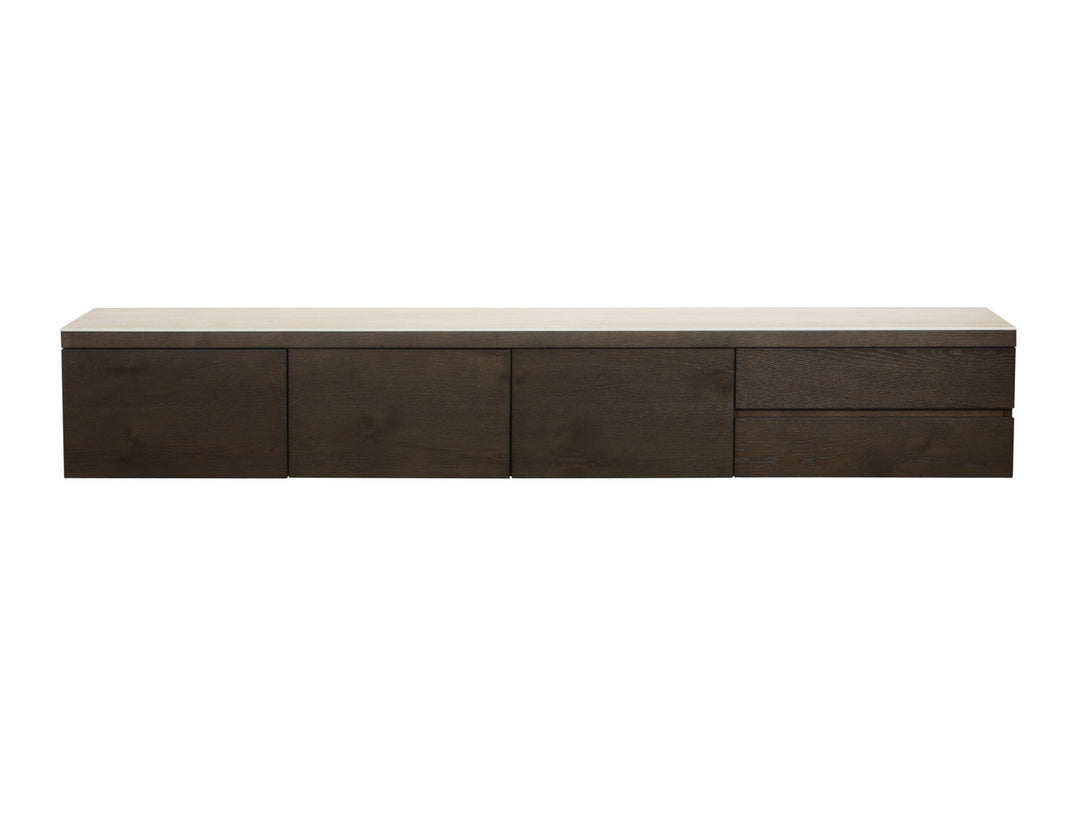 Richmond TV-meubel Lachance 35 cm hoog, bruin - productweergave | CéJor Wonen