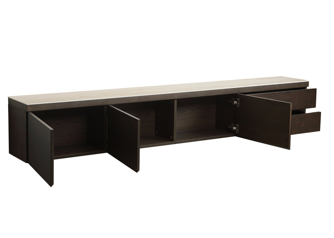 Richmond TV-meubel Lachance 35 cm hoog, bruin - productweergave | CéJor Wonen