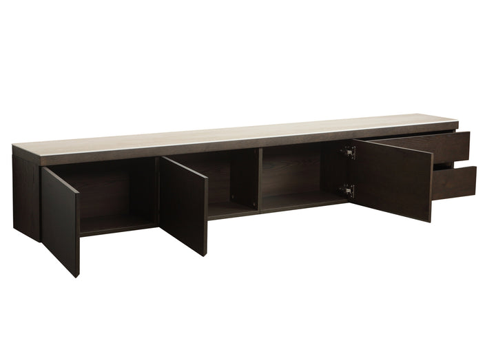 Richmond TV-meubel Lachance 35 cm hoog, bruin - productweergave | CéJor Wonen