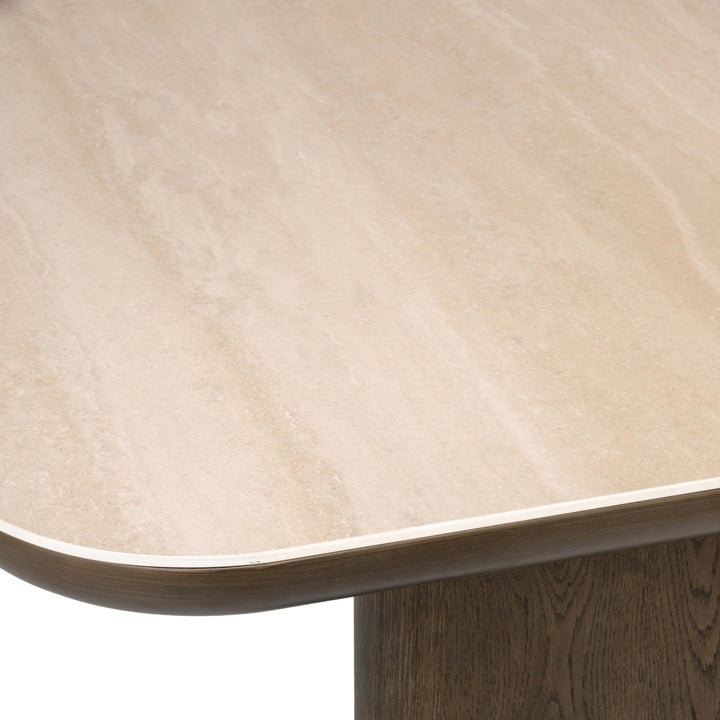 Richmond Eettafel Nando Bruin 270cm
