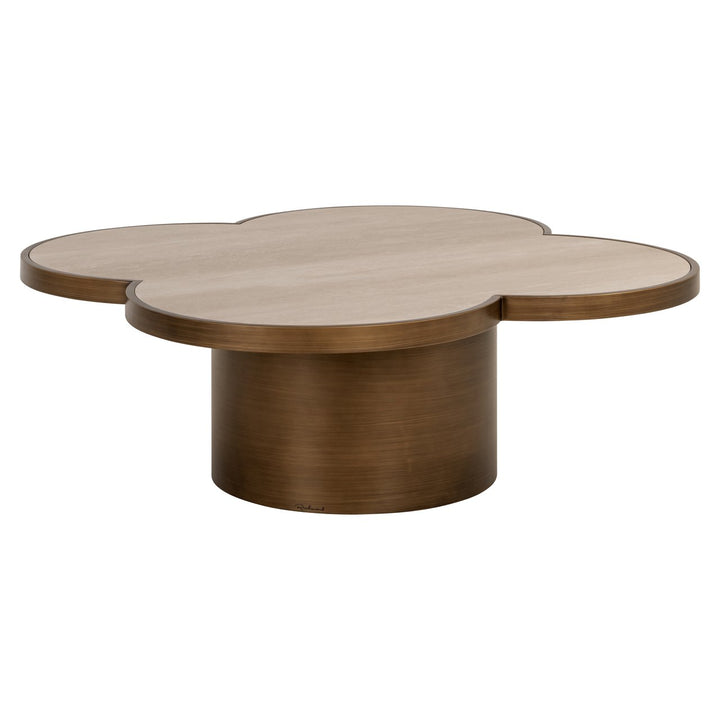 Clover beige coffee table