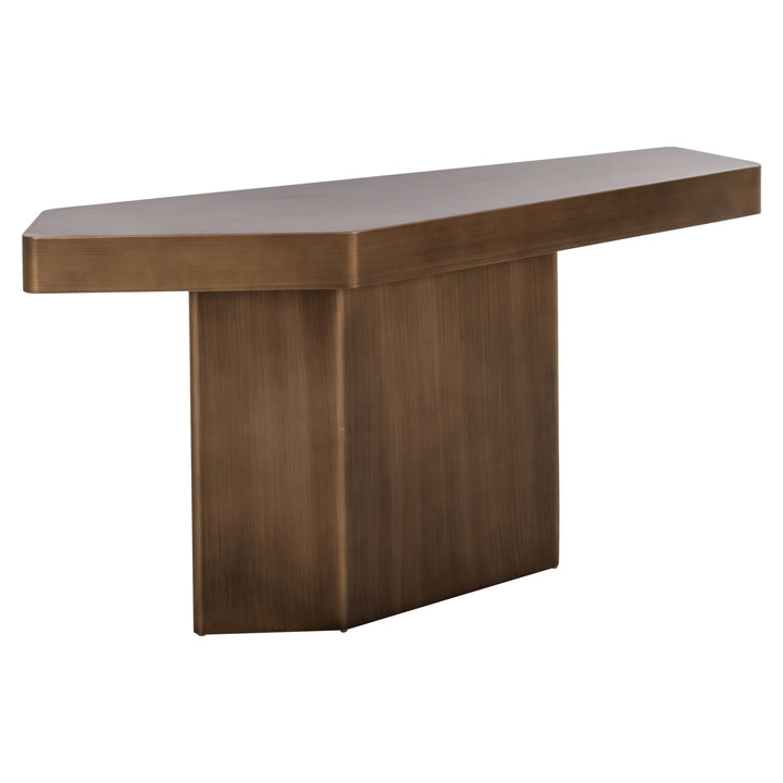 Richmond Wandtafel Hexa, geborsteld goudkleurig - productweergave | CéJor Wonen
