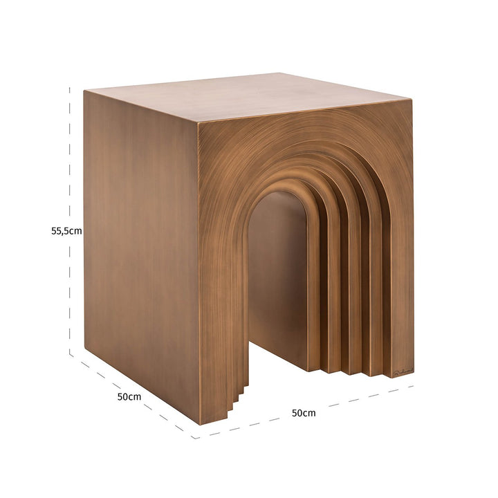 Side table Vevey (Brushed Gold)
