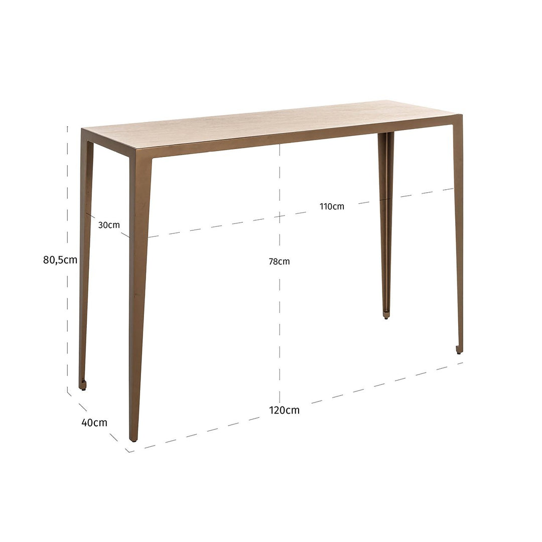 Severine wall table (Beige)