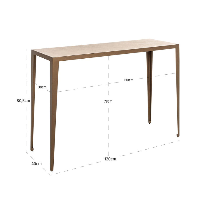Severine wall table (Beige)