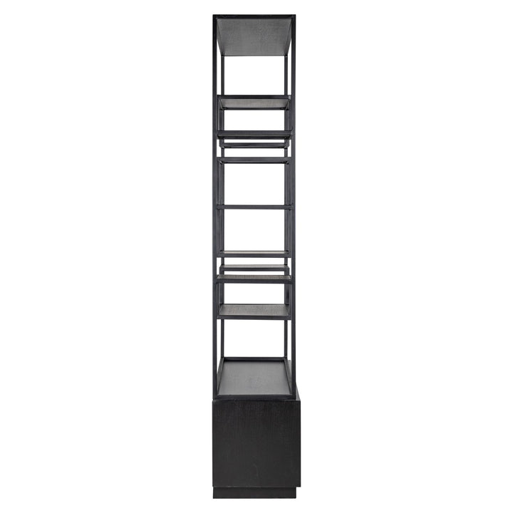 Bonvoy black wall cabinet