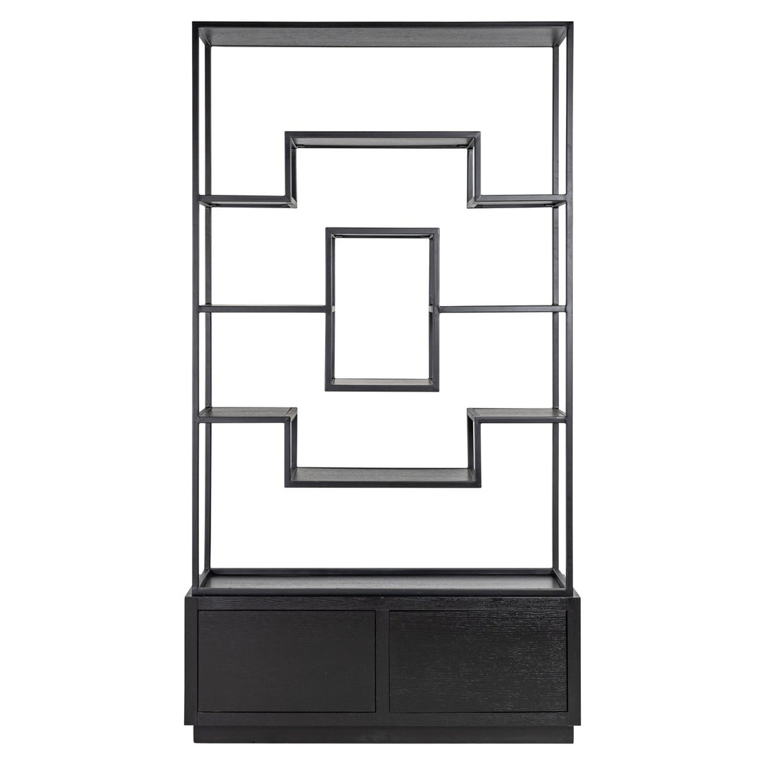 Bonvoy black wall cabinet
