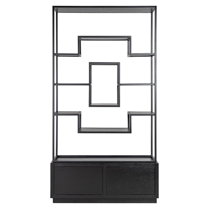 Bonvoy black wall cabinet