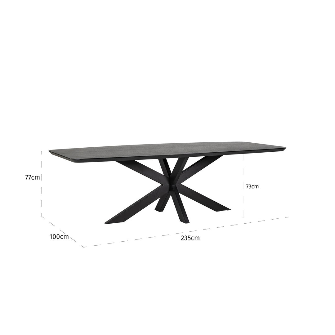 Dining table Bonvoy black 235