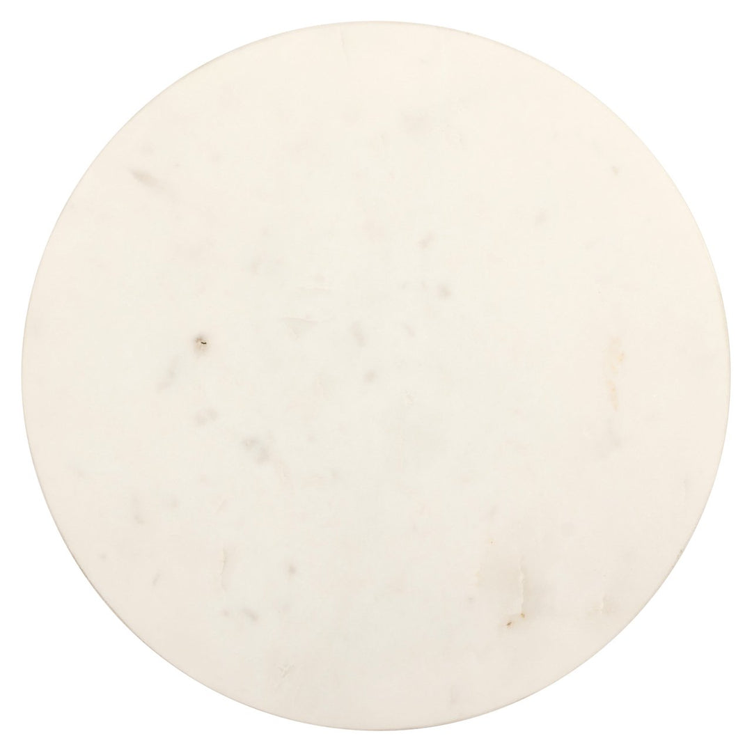 Bijzettafel Misty black/white 30Ø