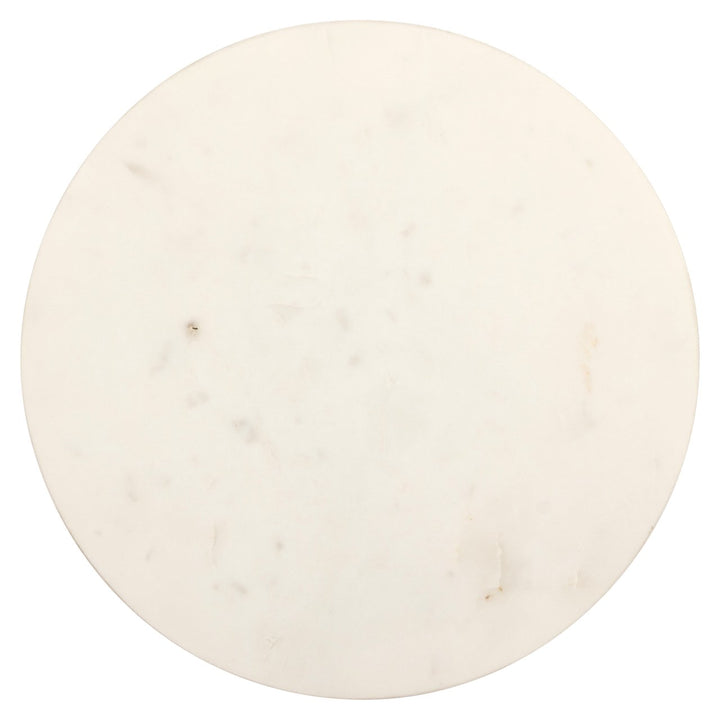 Bijzettafel Misty black/white 30Ø