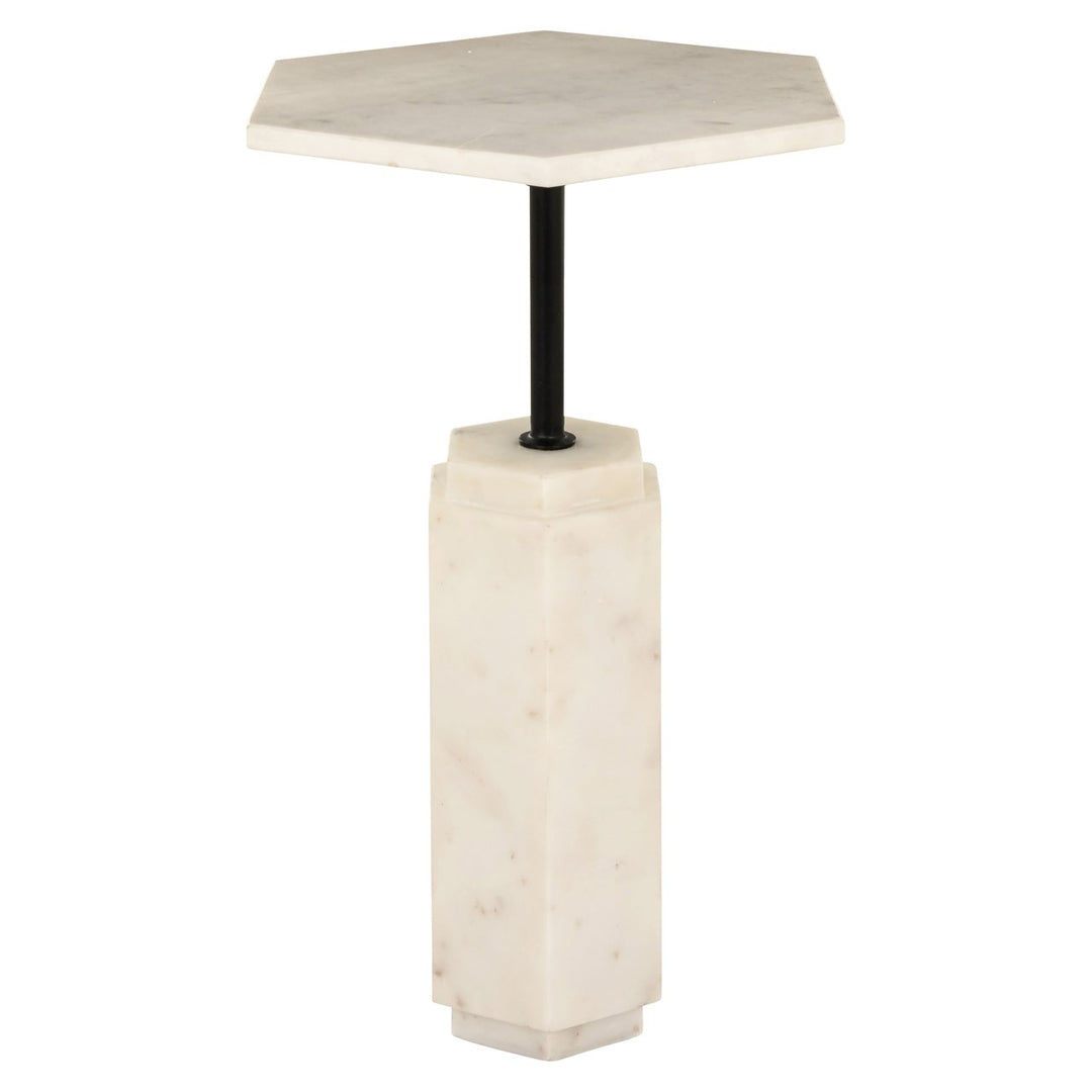 Side table Lilitha black/white