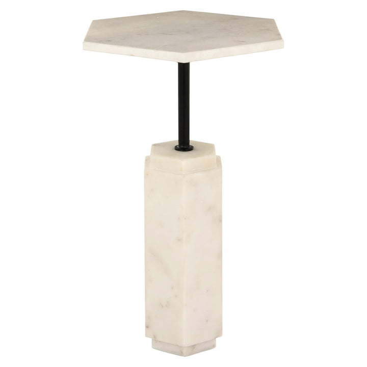 Side table Lilitha black/white