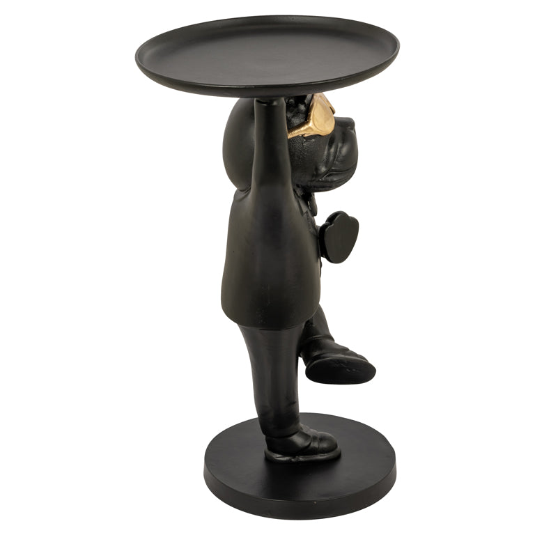 Side table Bullie (Zwart/goud)