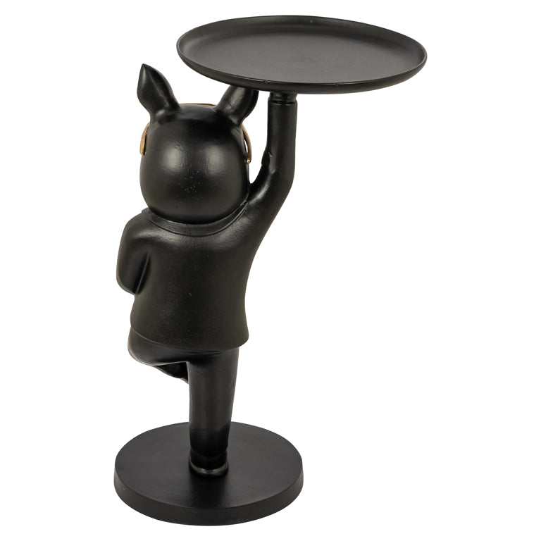 Side table Bullie (Zwart/goud)