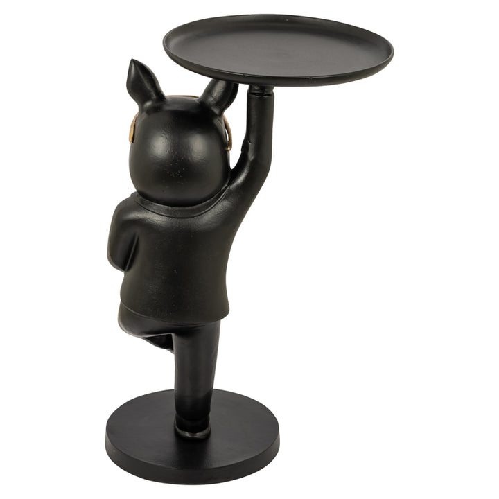 Side table Bullie (Zwart/goud)