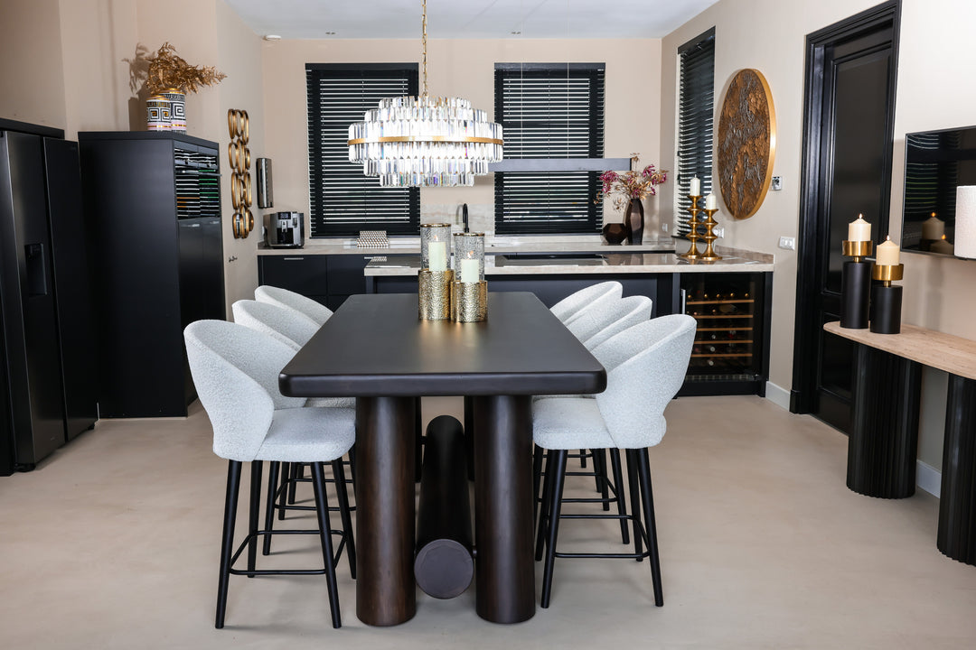 Console Hampton dark brown