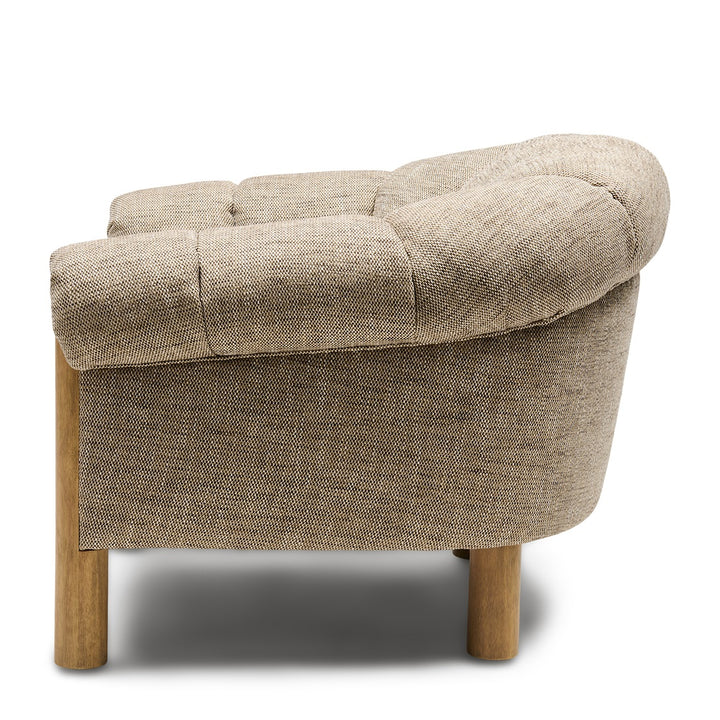 Rivièra Maison Rafal Lounge Sessel Two-Tone Weave Hellbraun