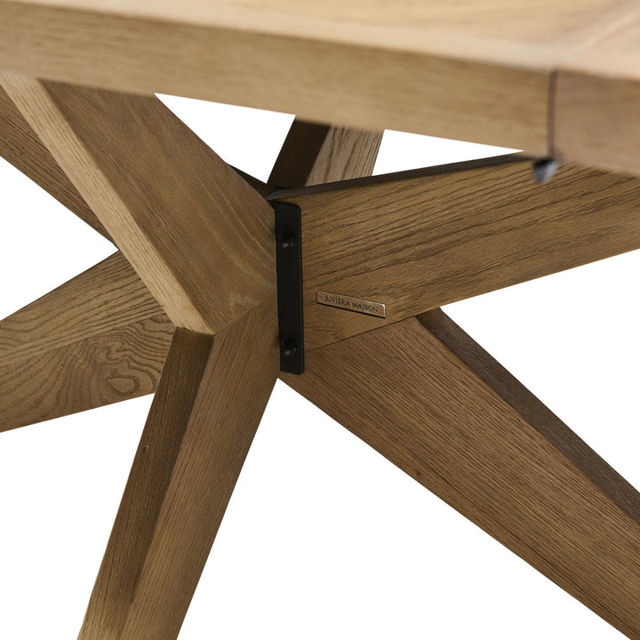 Rivièra Maison Portland Oval Dining Table Ext. 200/300x105