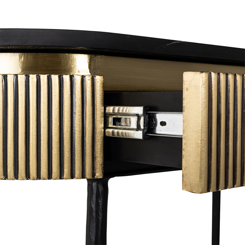 Wall table Ironville (Gold)