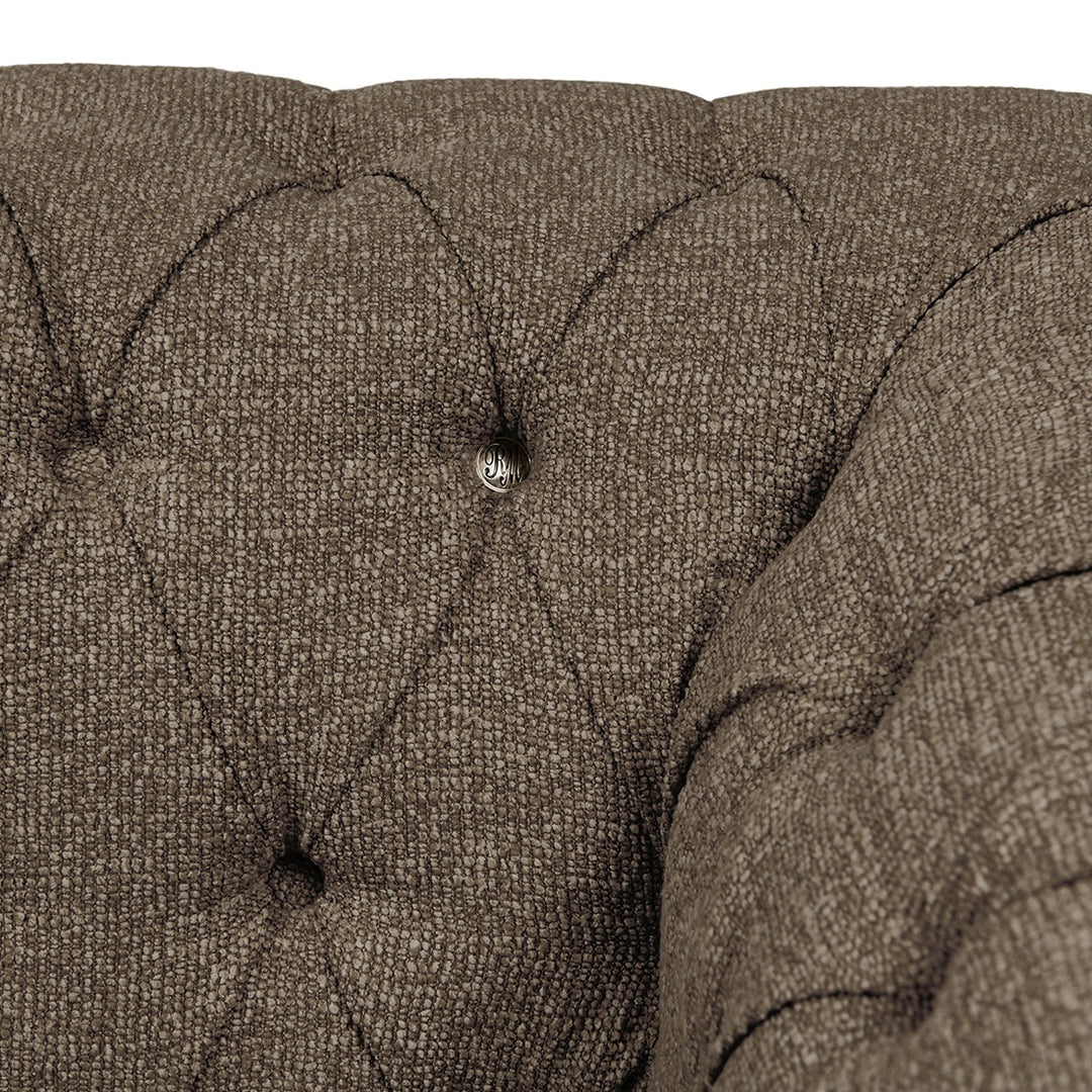 Rivièra Maison Crescent Sofa, Mountain Weave Lush Brown