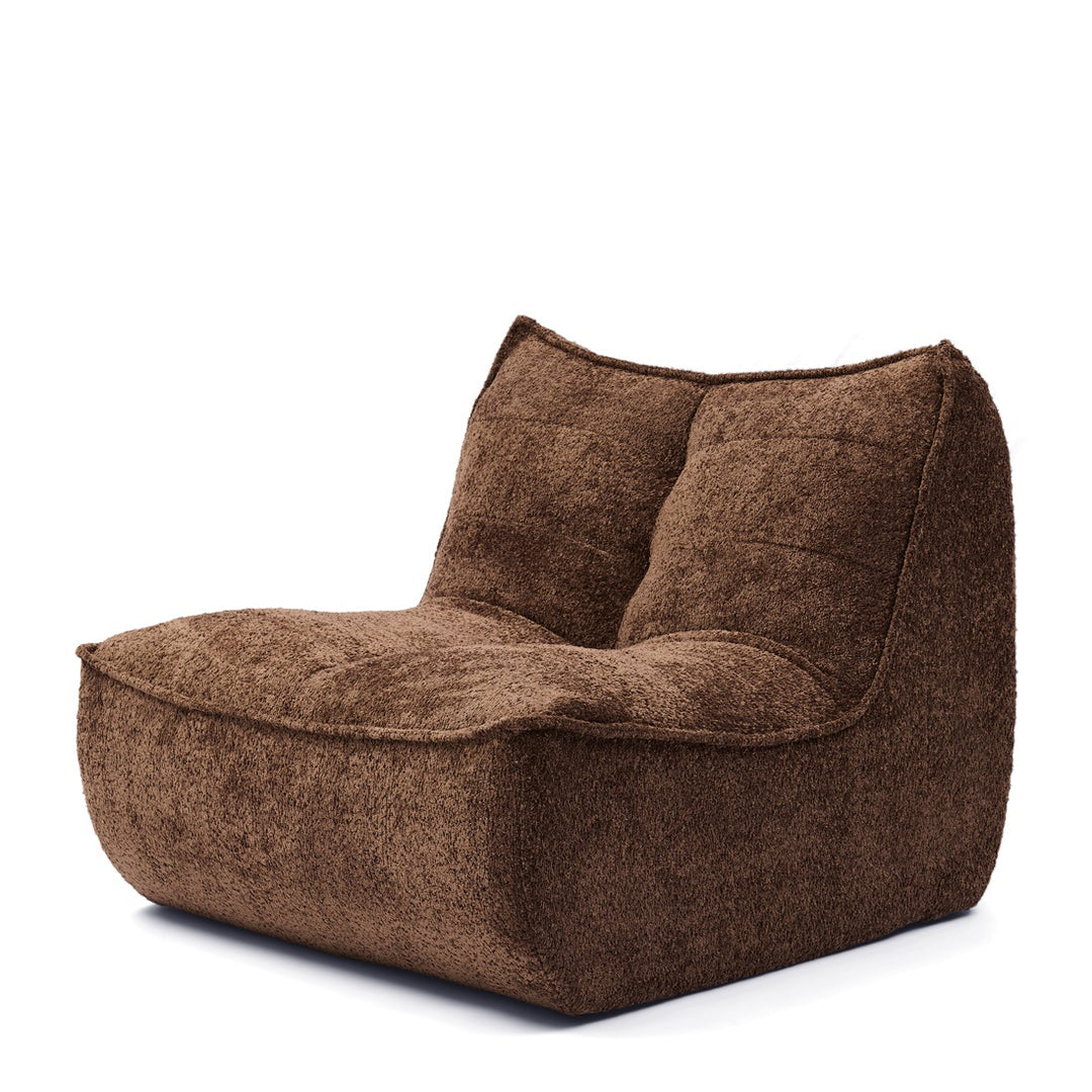 Accent Chair; Manhattan Weave Umber Brown