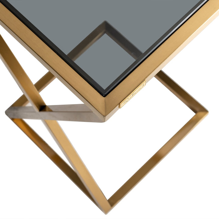 Sofa tafel Paramount brushed gold