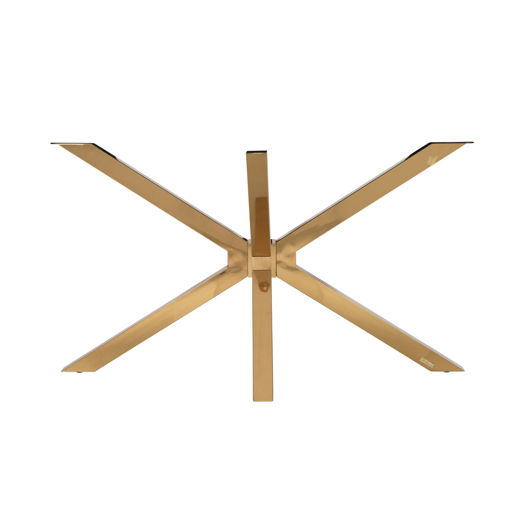Dining table Matrix gold base