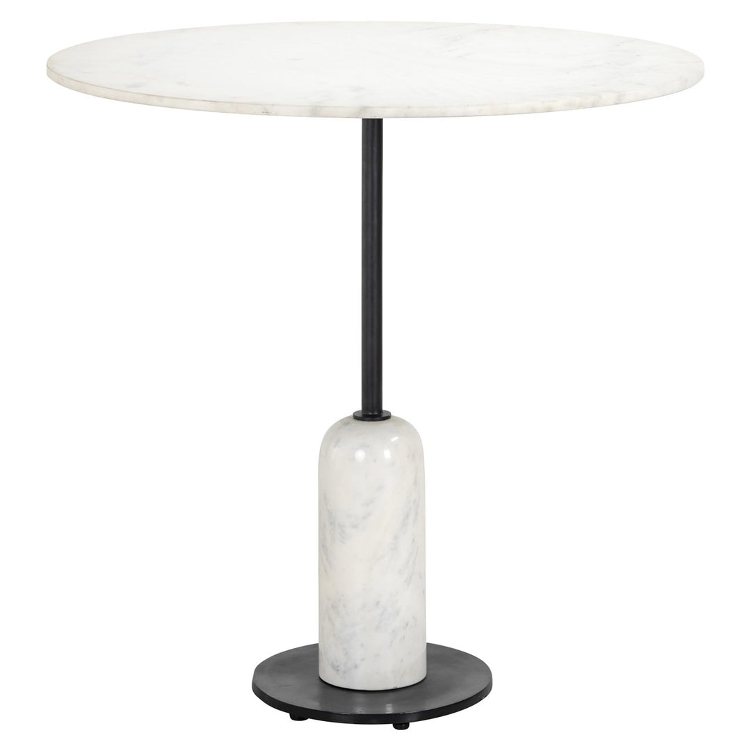 Dining table Jagger black/white 76.5Ø