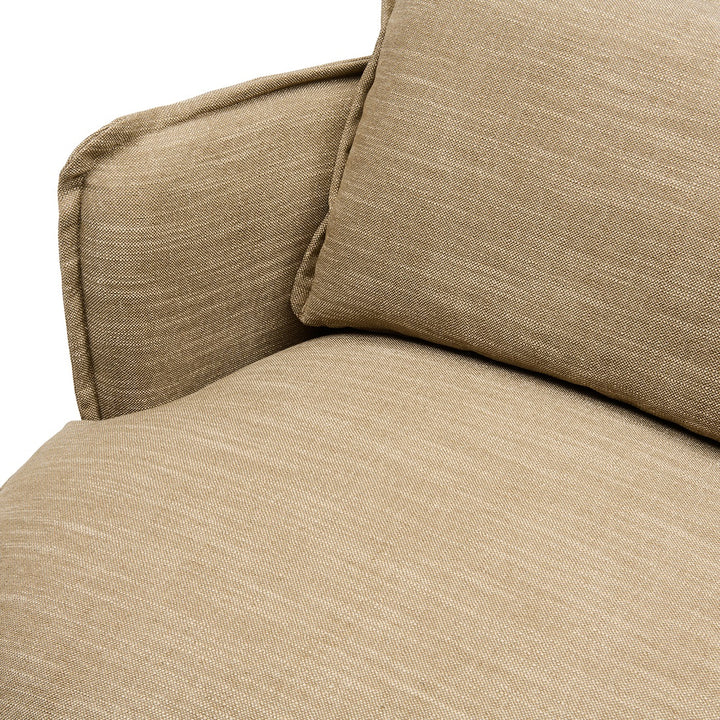 Rivièra Maison Alcudia Lounge Armchair Classic Linen Brown Taupe