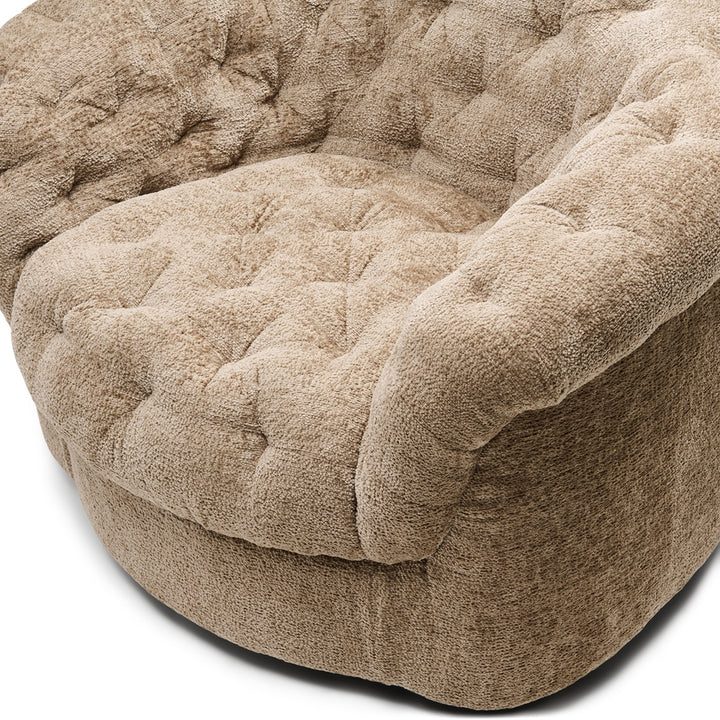 Rivièra Maison Palma Drehsessel Mélange Weave Wheat