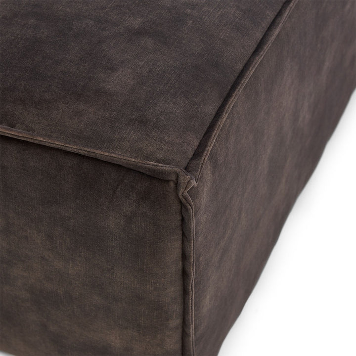 Rivièra Maison The Jagger Center 95cm velvet grimaldi grey