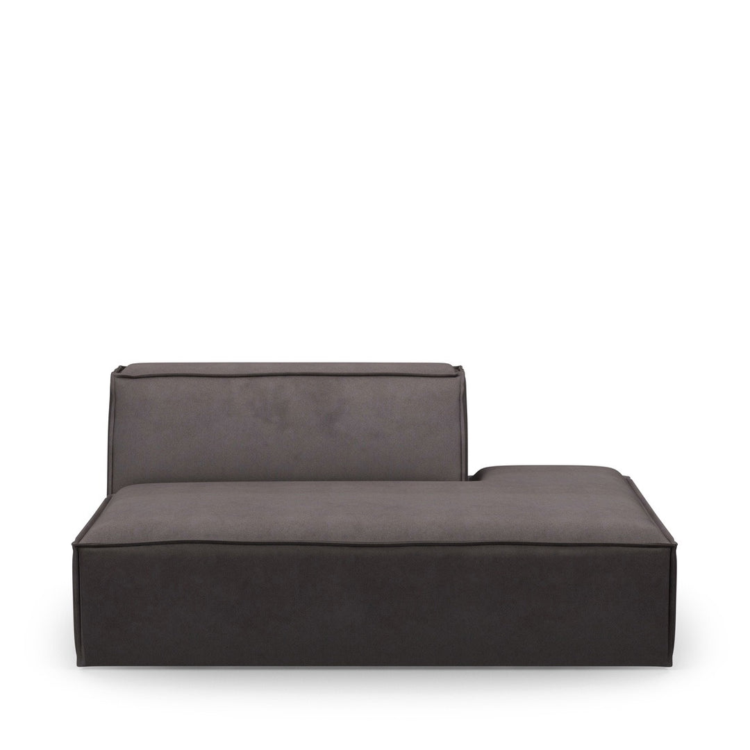 Der Jagger Lounger Right aus schottischem Wildleder in Noir-Optik