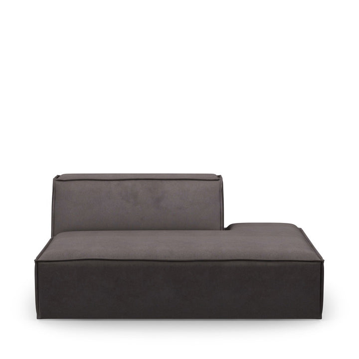 Der Jagger Lounger Right aus schottischem Wildleder in Noir-Optik
