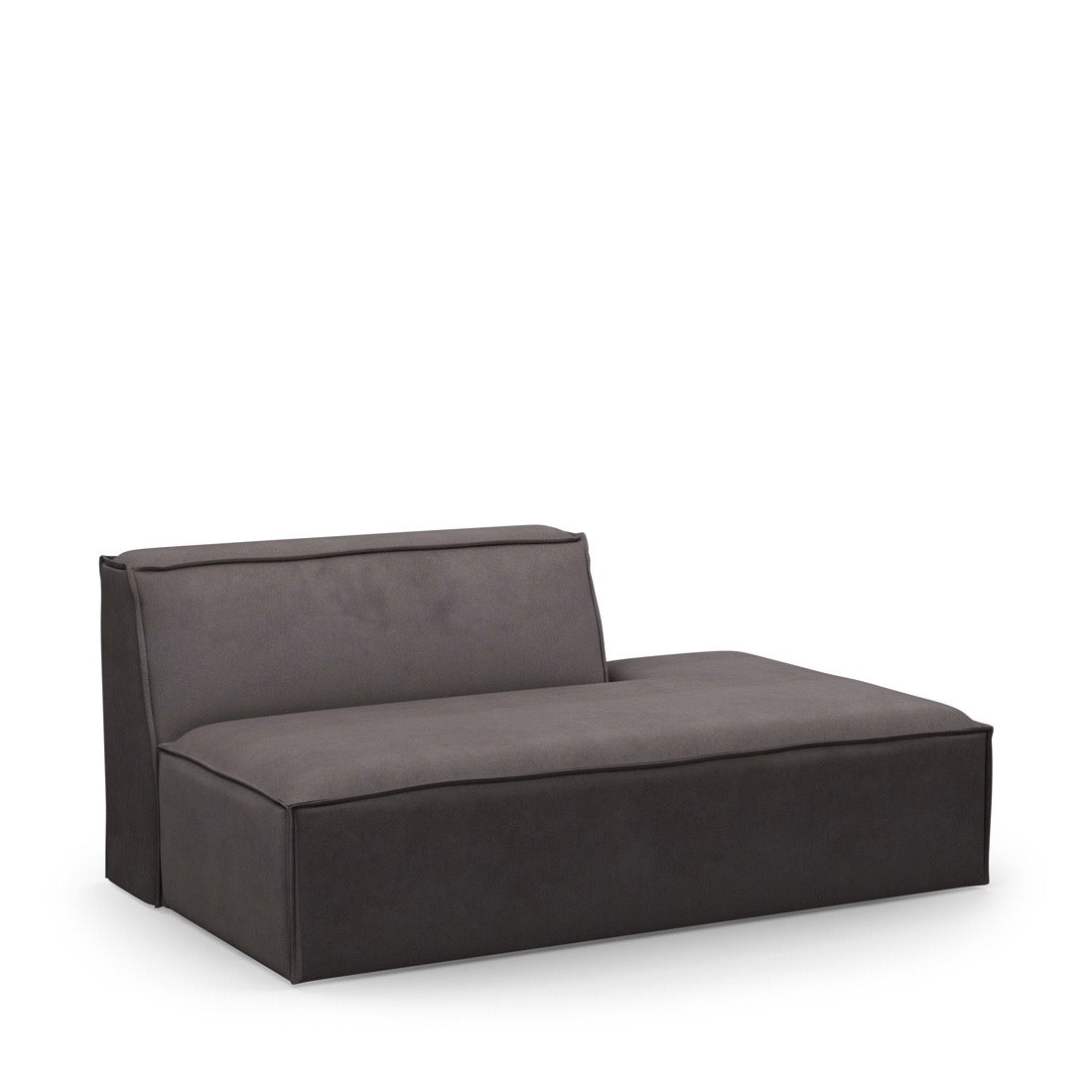 Rivièra Maison The Jagger Lounger Right scottish suede noir