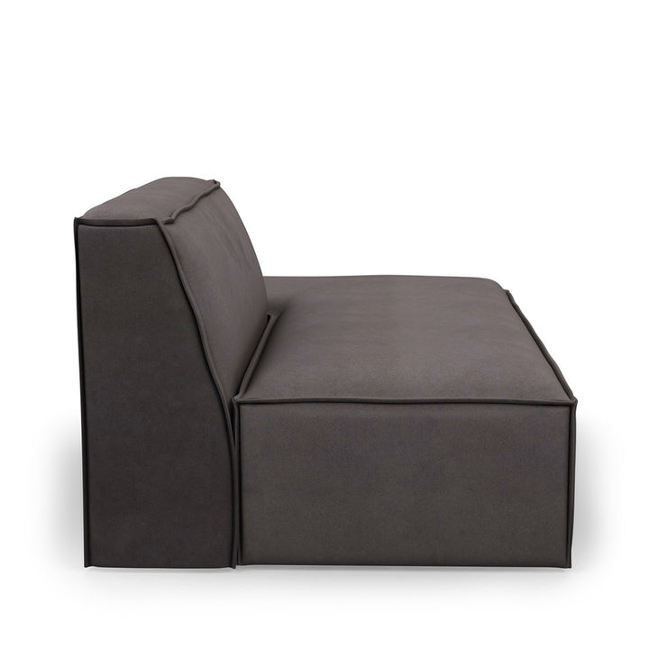 Der Jagger Lounger Right aus schottischem Wildleder in Noir-Optik