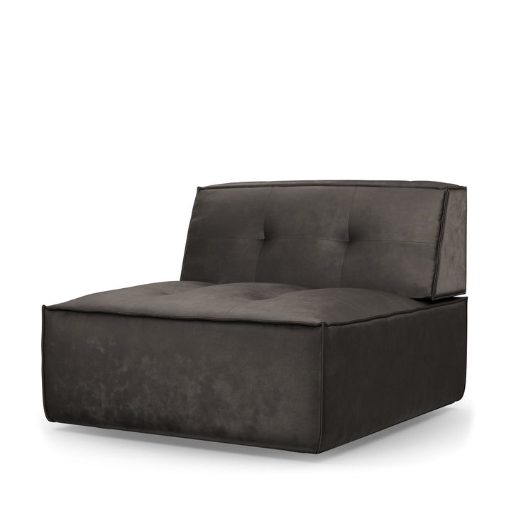 Rivièra Maison Brandon Centre Samt Grimaldi Grau