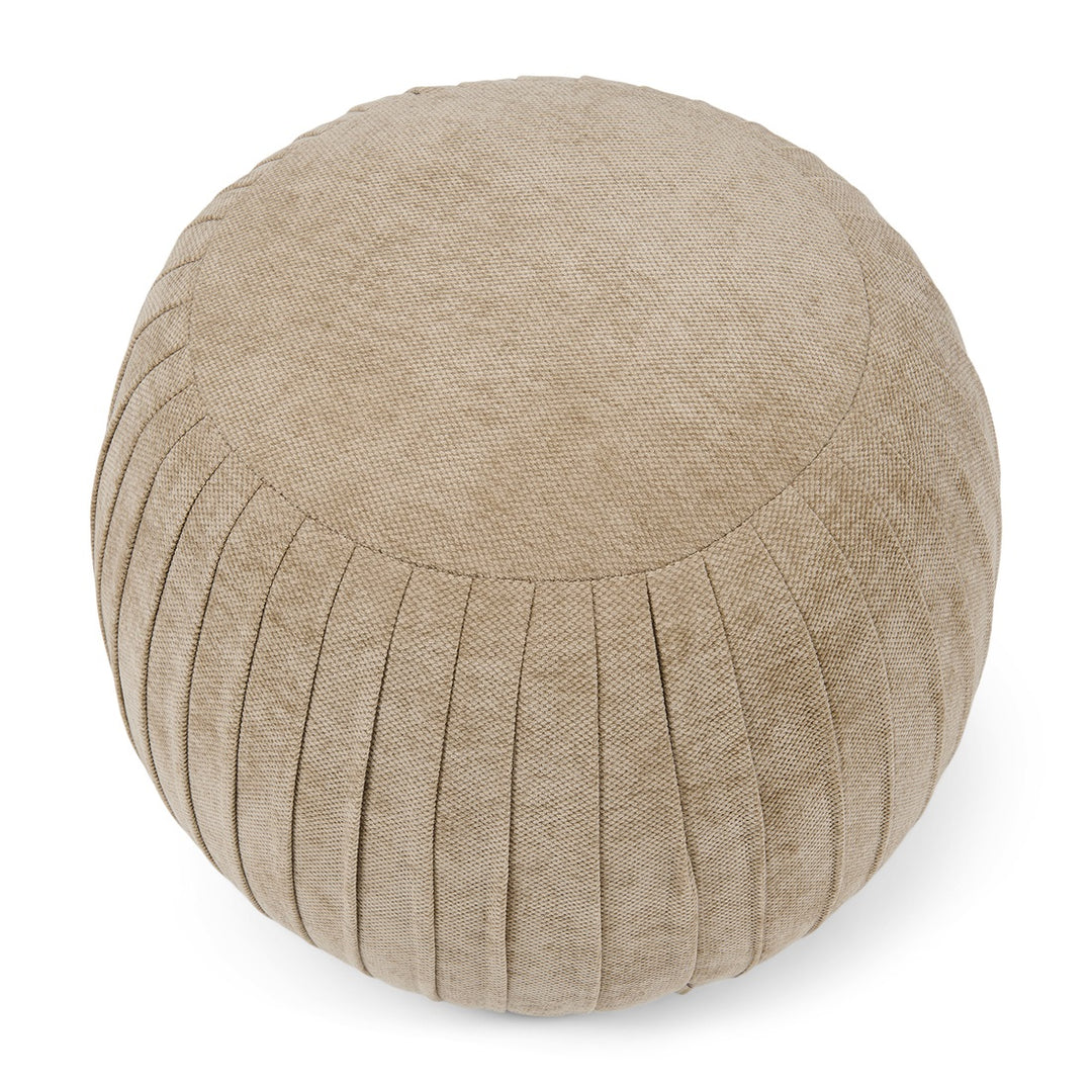 Paris Footstool, Vintage Jaquard Mild Cashmere