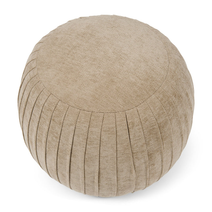 Paris Footstool, Vintage Jaquard Mild Cashmere