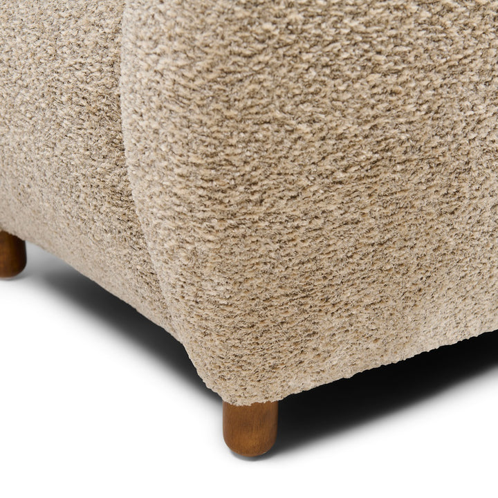 Rivièra Maison Courchevel Wing Chair Vintage Velvet Classic Cream