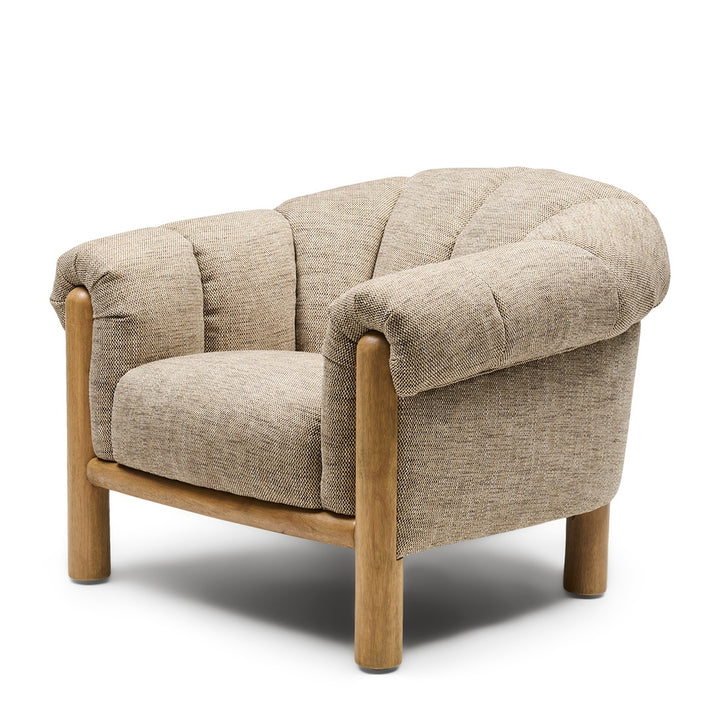 Rivièra Maison Rafal Lounge Sessel Two-Tone Weave Hellbraun