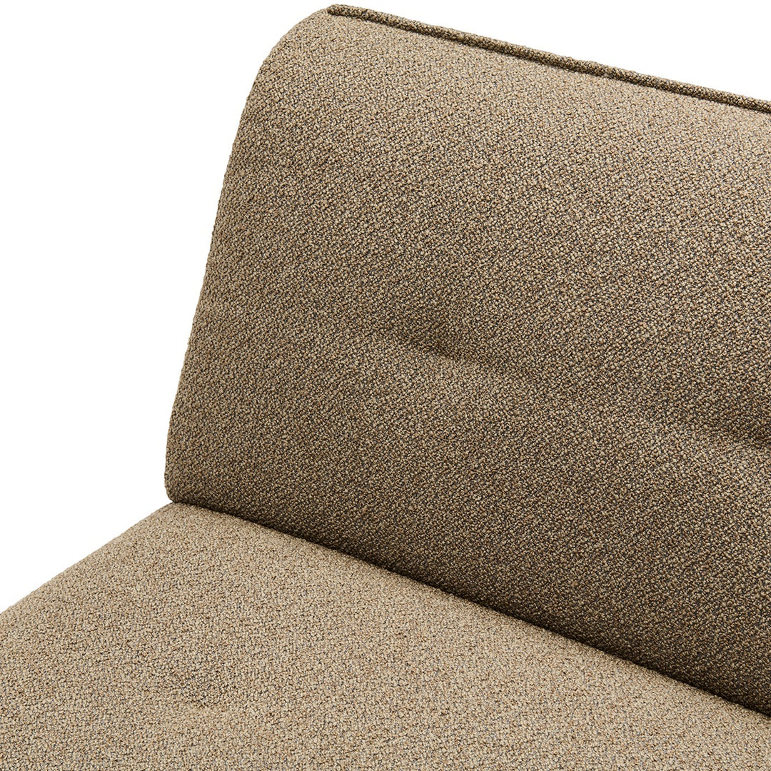 Lugano Center peluche bouclé classic brown